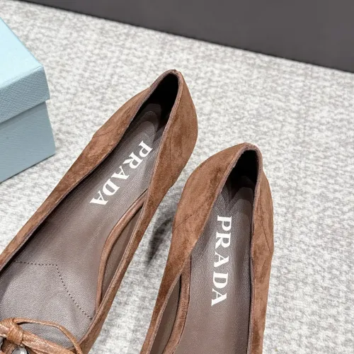 Replica Prada High-heeled Shoes For Women #1461909 $108.00 USD for Wholesale