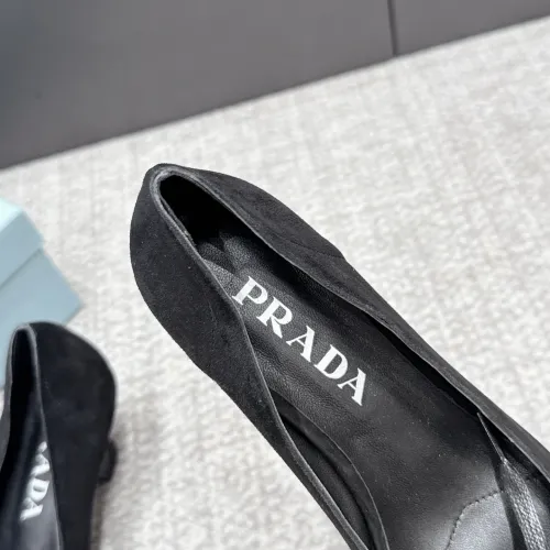 Replica Prada High-heeled Shoes For Women #1461911 $108.00 USD for Wholesale