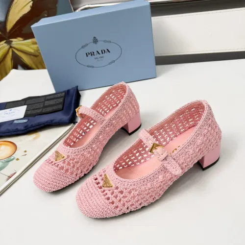 Wholesale Prada High-heeled Shoes For Women #1461920 $122.00 USD, Wholesale Quality Replica Prada High-heeled Shoes