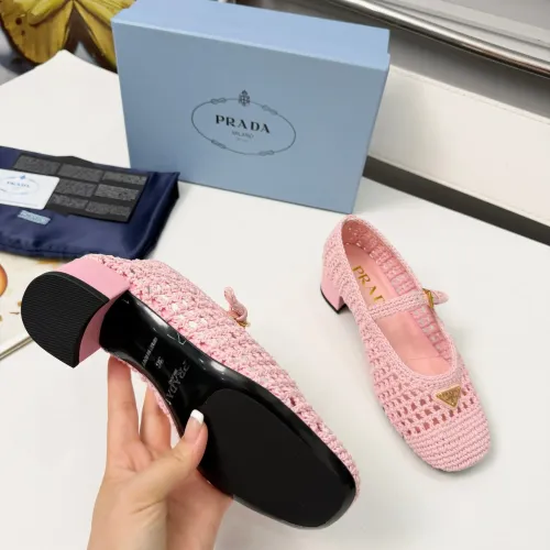 Replica Prada High-heeled Shoes For Women #1461920 $122.00 USD for Wholesale