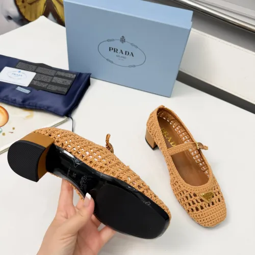 Replica Prada High-heeled Shoes For Women #1461921 $122.00 USD for Wholesale