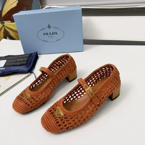 Wholesale Prada High-heeled Shoes For Women #1461922 $122.00 USD, Wholesale Quality Replica Prada High-heeled Shoes