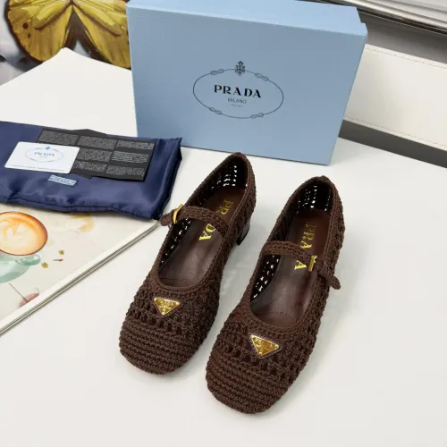 Replica Prada High-heeled Shoes For Women #1461923 $122.00 USD for Wholesale