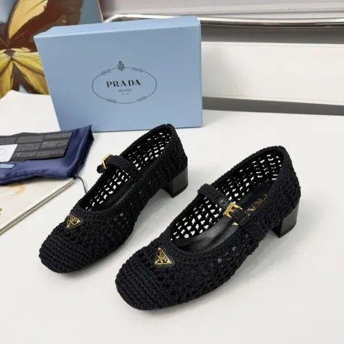 Wholesale Prada High-heeled Shoes For Women #1461924 $122.00 USD, Wholesale Quality Replica Prada High-heeled Shoes