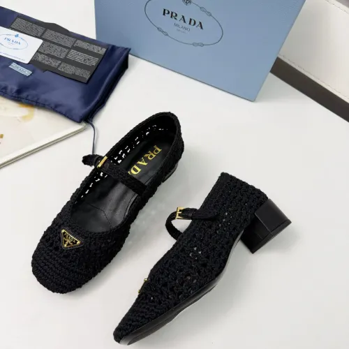 Replica Prada High-heeled Shoes For Women #1461924 $122.00 USD for Wholesale
