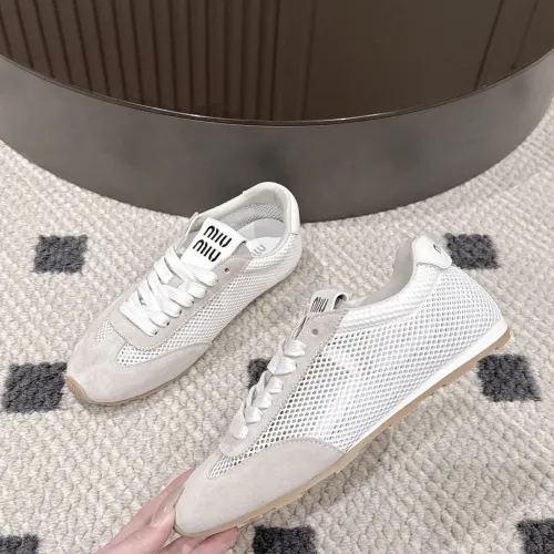 Wholesale MIU MIU Casual Shoes For Women #1461965 $88.00 USD, Wholesale Quality Replica MIU MIU Casual Shoes