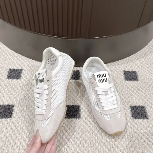 Replica MIU MIU Casual Shoes For Women #1461965 $88.00 USD for Wholesale