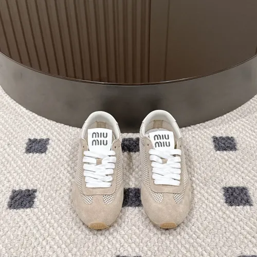 Replica MIU MIU Casual Shoes For Women #1461966 $88.00 USD for Wholesale