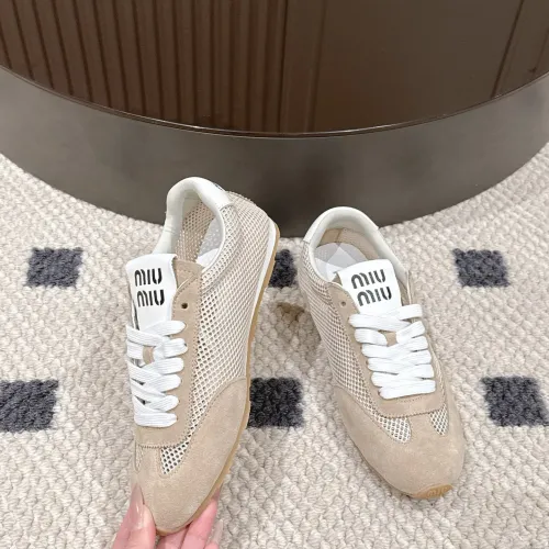 Replica MIU MIU Casual Shoes For Women #1461966 $88.00 USD for Wholesale
