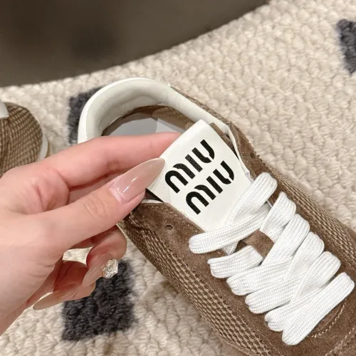Replica MIU MIU Casual Shoes For Women #1461968 $88.00 USD for Wholesale