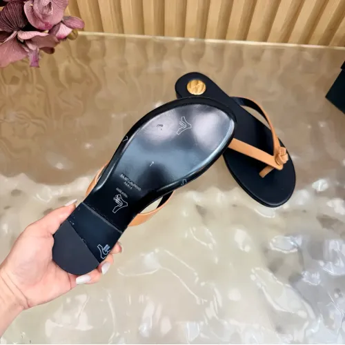 Replica Yves Saint Laurent YSL Slippers For Women #1461977 $98.00 USD for Wholesale
