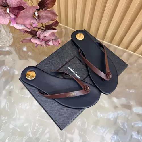 Replica Yves Saint Laurent YSL Slippers For Women #1461979 $98.00 USD for Wholesale
