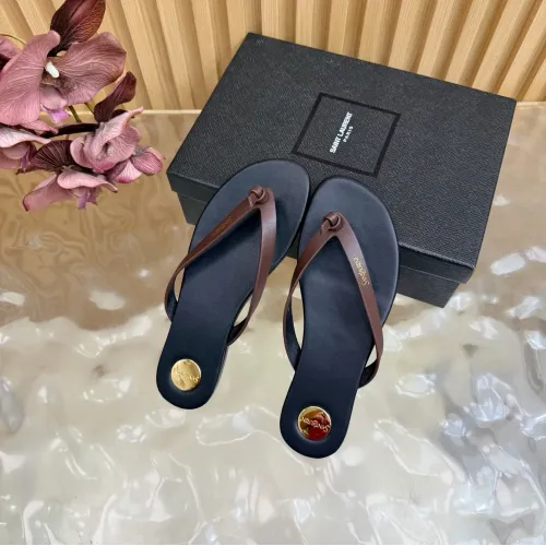 Replica Yves Saint Laurent YSL Slippers For Women #1461979 $98.00 USD for Wholesale