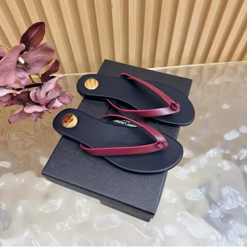 Wholesale Yves Saint Laurent YSL Slippers For Women #1461980 $98.00 USD, Wholesale Quality Replica Yves Saint Laurent YSL Slippers