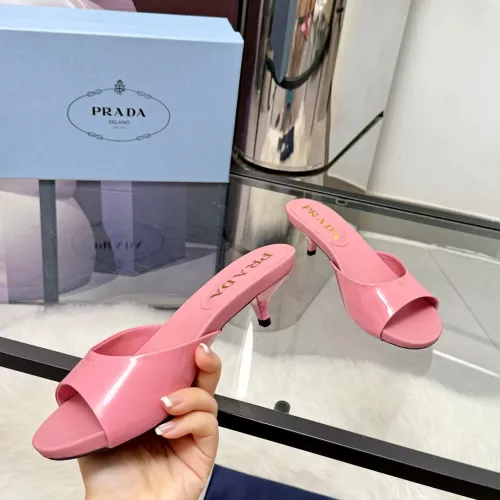 Replica Prada Slippers For Women #1461988 $92.00 USD for Wholesale