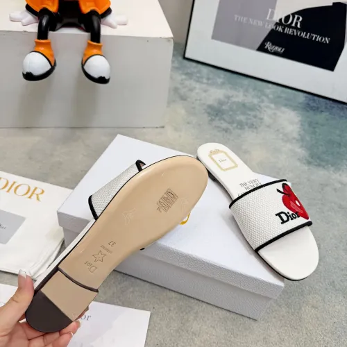 Replica Christian Dior Slippers For Women #1461997 $80.00 USD for Wholesale