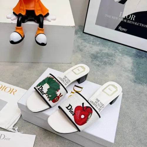 Wholesale Christian Dior Slippers For Women #1461998 $85.00 USD, Wholesale Quality Replica Christian Dior Slippers