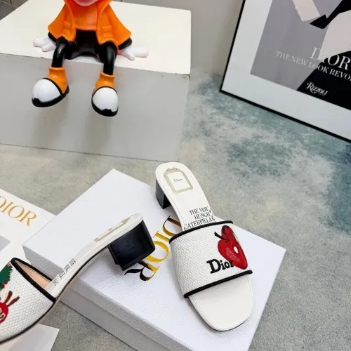 Replica Christian Dior Slippers For Women #1461998 $85.00 USD for Wholesale