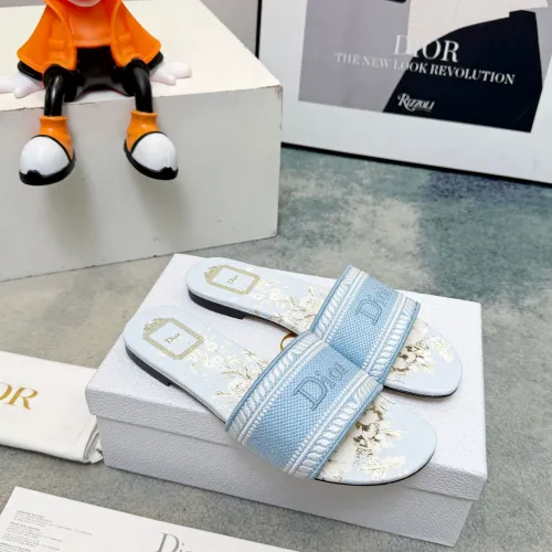 Replica Christian Dior Slippers For Women #1461999 $76.00 USD for Wholesale