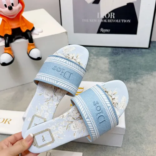 Replica Christian Dior Slippers For Women #1461999 $76.00 USD for Wholesale