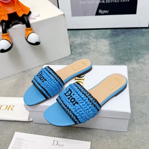 Wholesale Christian Dior Slippers For Women #1462001 $92.00 USD, Wholesale Quality Replica Christian Dior Slippers