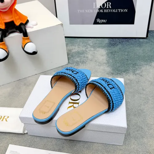 Replica Christian Dior Slippers For Women #1462001 $92.00 USD for Wholesale