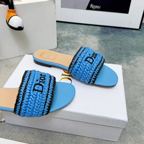 Replica Christian Dior Slippers For Women #1462001 $92.00 USD for Wholesale