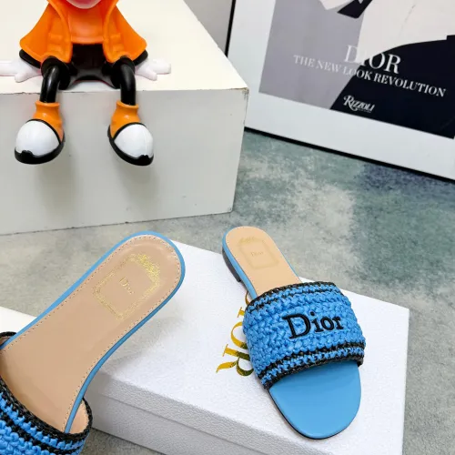 Replica Christian Dior Slippers For Women #1462001 $92.00 USD for Wholesale