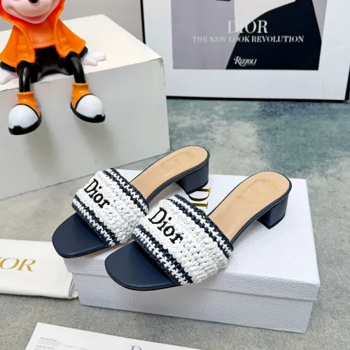 Wholesale Christian Dior Slippers For Women #1462002 $98.00 USD, Wholesale Quality Replica Christian Dior Slippers