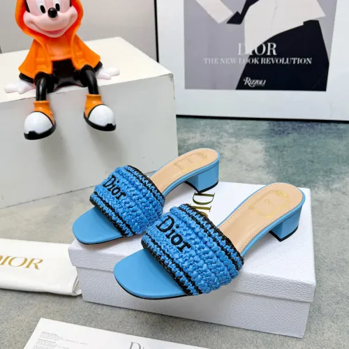 Wholesale Christian Dior Slippers For Women #1462003 $98.00 USD, Wholesale Quality Replica Christian Dior Slippers