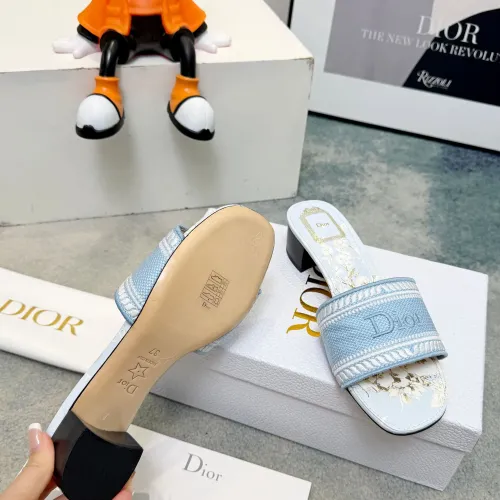Replica Christian Dior Slippers For Women #1462004 $82.00 USD for Wholesale