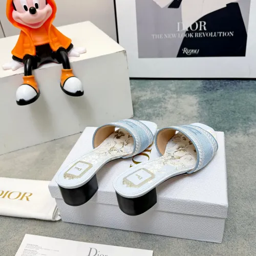 Replica Christian Dior Slippers For Women #1462004 $82.00 USD for Wholesale