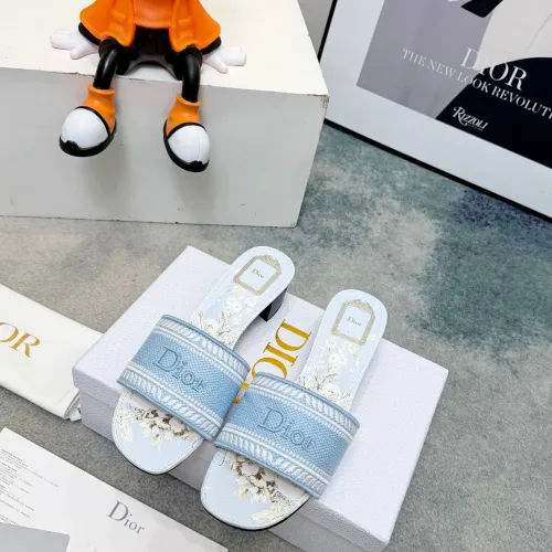 Replica Christian Dior Slippers For Women #1462004 $82.00 USD for Wholesale