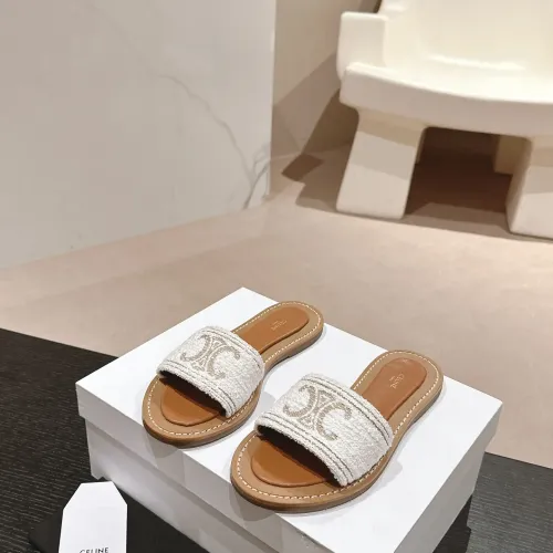 Wholesale Celine Slippers For Women #1462005 $76.00 USD, Wholesale Quality Replica Celine Slippers