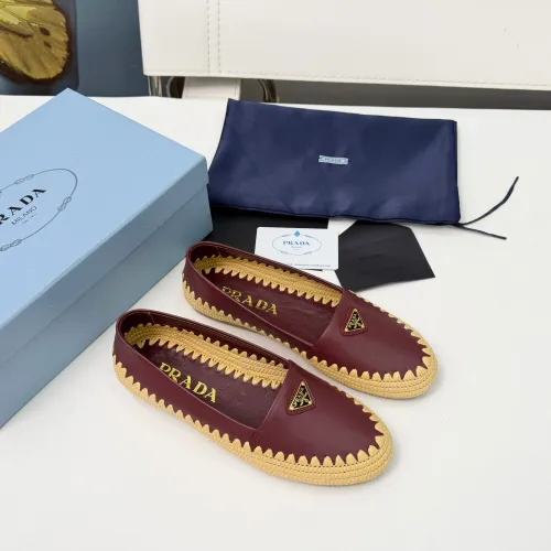 Replica Prada Flat Shoes For Women #1462029 $122.00 USD for Wholesale