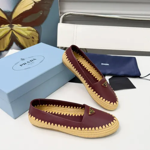 Replica Prada Flat Shoes For Women #1462029 $122.00 USD for Wholesale