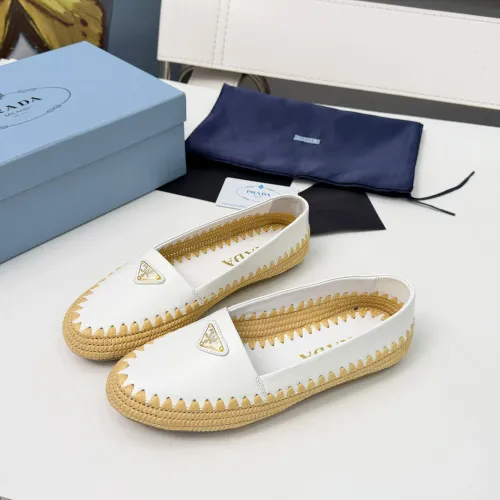 Wholesale Prada Flat Shoes For Women #1462030 $122.00 USD, Wholesale Quality Replica Prada Flat Shoes