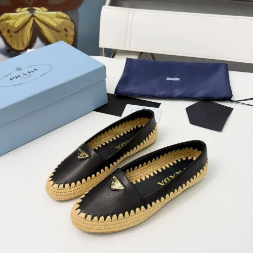 Wholesale Prada Flat Shoes For Women #1462031 $122.00 USD, Wholesale Quality Replica Prada Flat Shoes