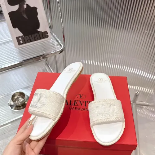 Replica Valentino Slippers For Women #1462035 $80.00 USD for Wholesale