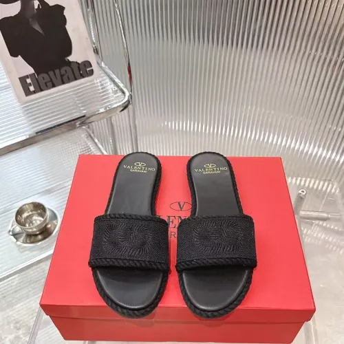 Replica Valentino Slippers For Women #1462037 $80.00 USD for Wholesale