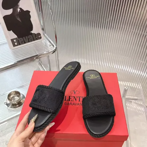 Replica Valentino Slippers For Women #1462037 $80.00 USD for Wholesale