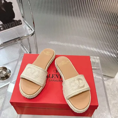 Replica Valentino Slippers For Women #1462039 $80.00 USD for Wholesale