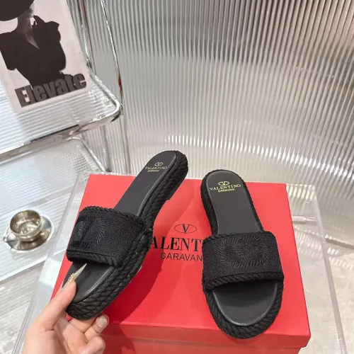 Replica Valentino Slippers For Women #1462040 $80.00 USD for Wholesale