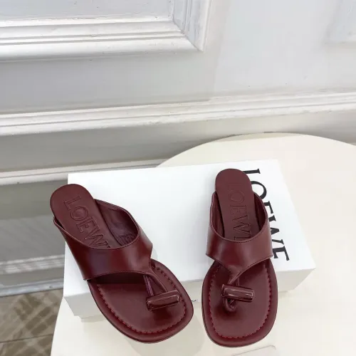 Replica LOEWE Slippers For Women #1462042 $102.00 USD for Wholesale
