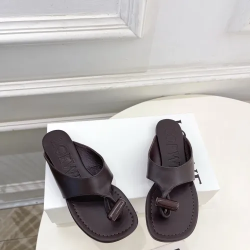 Replica LOEWE Slippers For Women #1462043 $102.00 USD for Wholesale