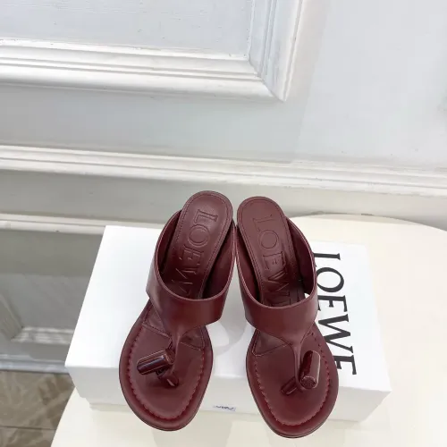 Replica LOEWE Slippers For Women #1462046 $108.00 USD for Wholesale
