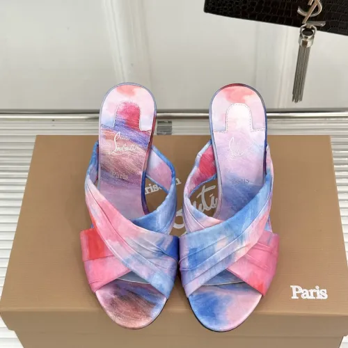 Replica Christian Louboutin CL Slippers For Women #1462055 $108.00 USD for Wholesale