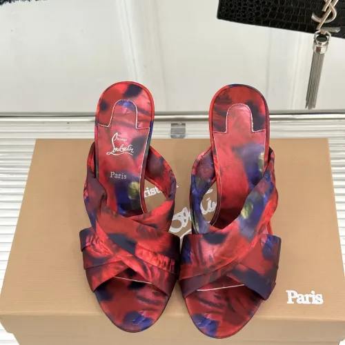 Replica Christian Louboutin CL Slippers For Women #1462056 $108.00 USD for Wholesale