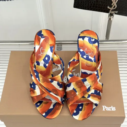 Replica Christian Louboutin CL Slippers For Women #1462057 $108.00 USD for Wholesale