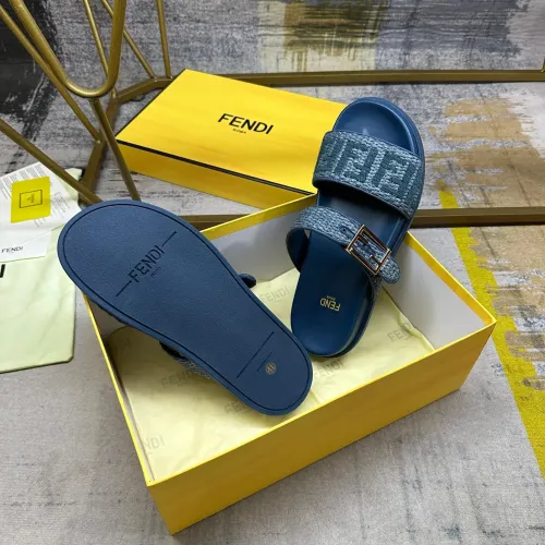 Replica Fendi Slippers For Women #1462066 $82.00 USD for Wholesale